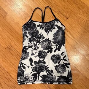 Lululemon Floral Print Women's sport tank
